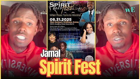 Jamal Roberts Live at Spirit Fest 2025 | Greenville Gospel Concert