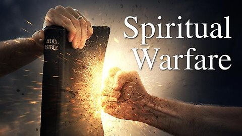 Spiritual Warfare Training—we’re not instructed to “go hunt them down.”
