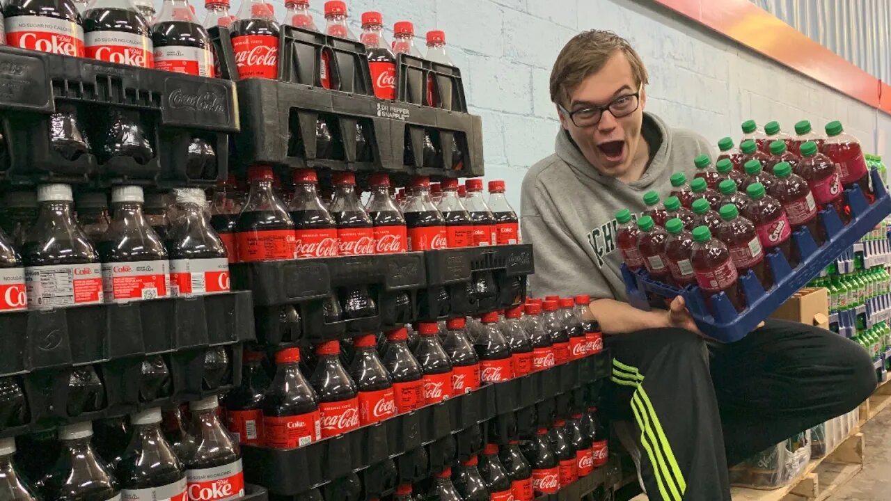 HUGE SODA POP WAREHOUSE!