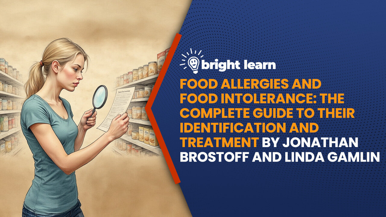 BrightLearn - Food Allergies and Food Intolerance: The Complete Guide to Their Identification and Treatment by Dr. Jonathan Brostoff and Linda Gamlin