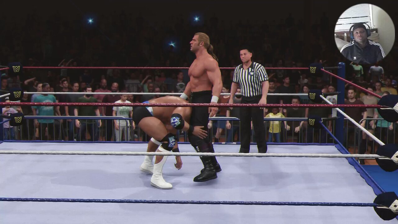 2K25 Bloodline Showcase Triple H vs The Rock for the IC Title