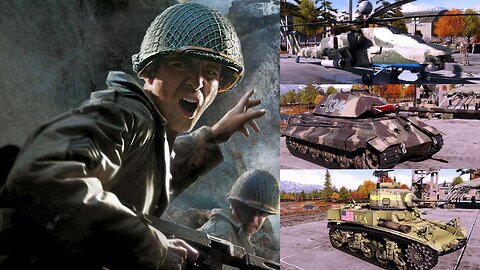 Playing all Call Of Duty Vehicles In WarThunder Part 1