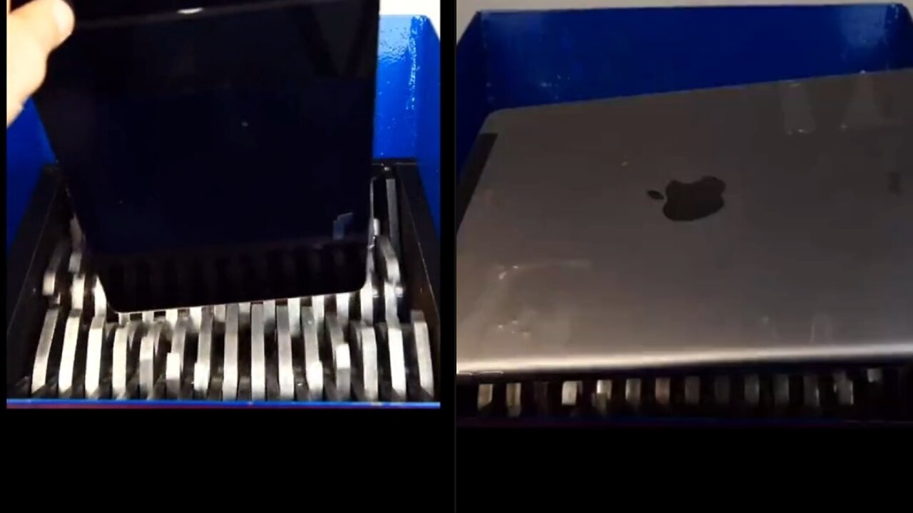 #Hydraulic_chop_vs_iPad_ASMR💀🔥