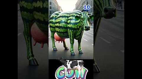 Animals shaped like fruits | Funny Animals 2025 😆 - Funniest Video🐕🐈