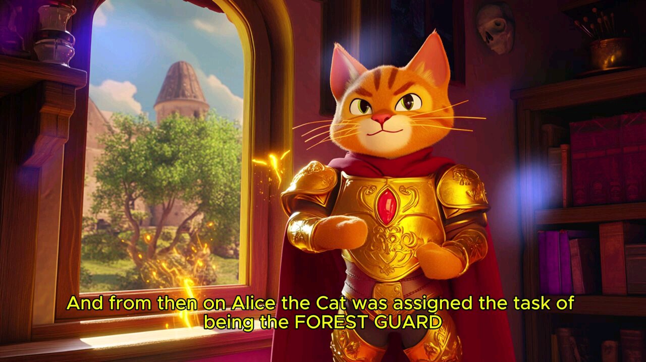 Jungle Hero Cat