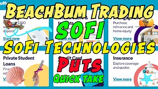SOFI | SoFi Technologies | Puts | Quick Take