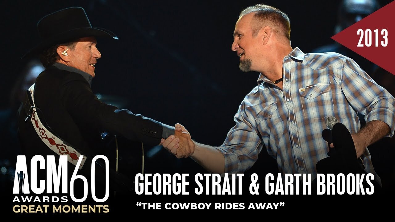 George Strait & Garth Brooks - The Cowboy Rides Away (Live from the 48th ACM Awards)