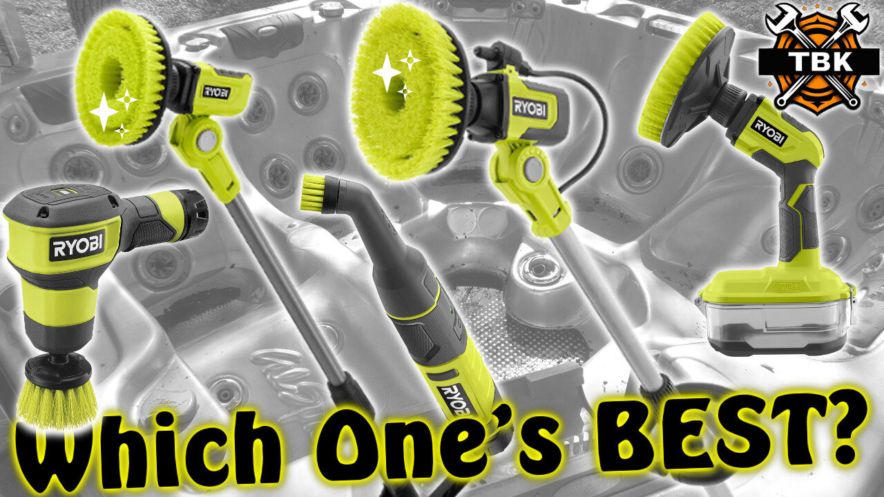 Which Ryobi Scrubber Should YOU Buy 🧽⚡ 5 Models Compared In A Showdown!
