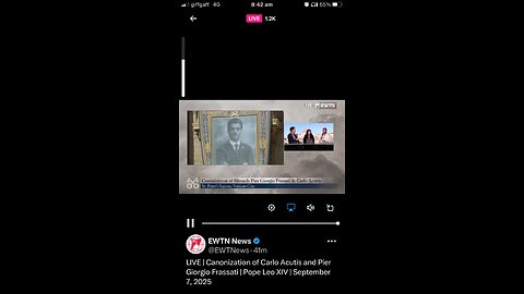 EWTN : Carlo Acutis and Giorgio Frassati saints 08/09/2025