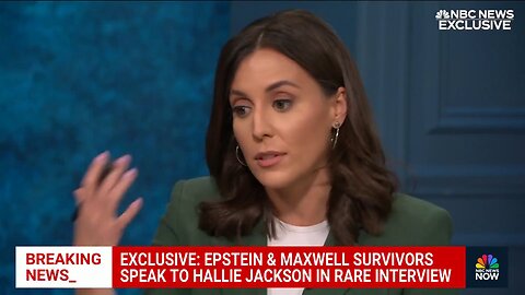 Epstein survivors just gave an answer to NBC News and Democrats are fuming because the narrative