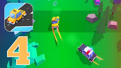 Taxi Run: Traffic Driver - Gameplay Walkthrough Part 4 - Level 61-80 (iOS, Android)
