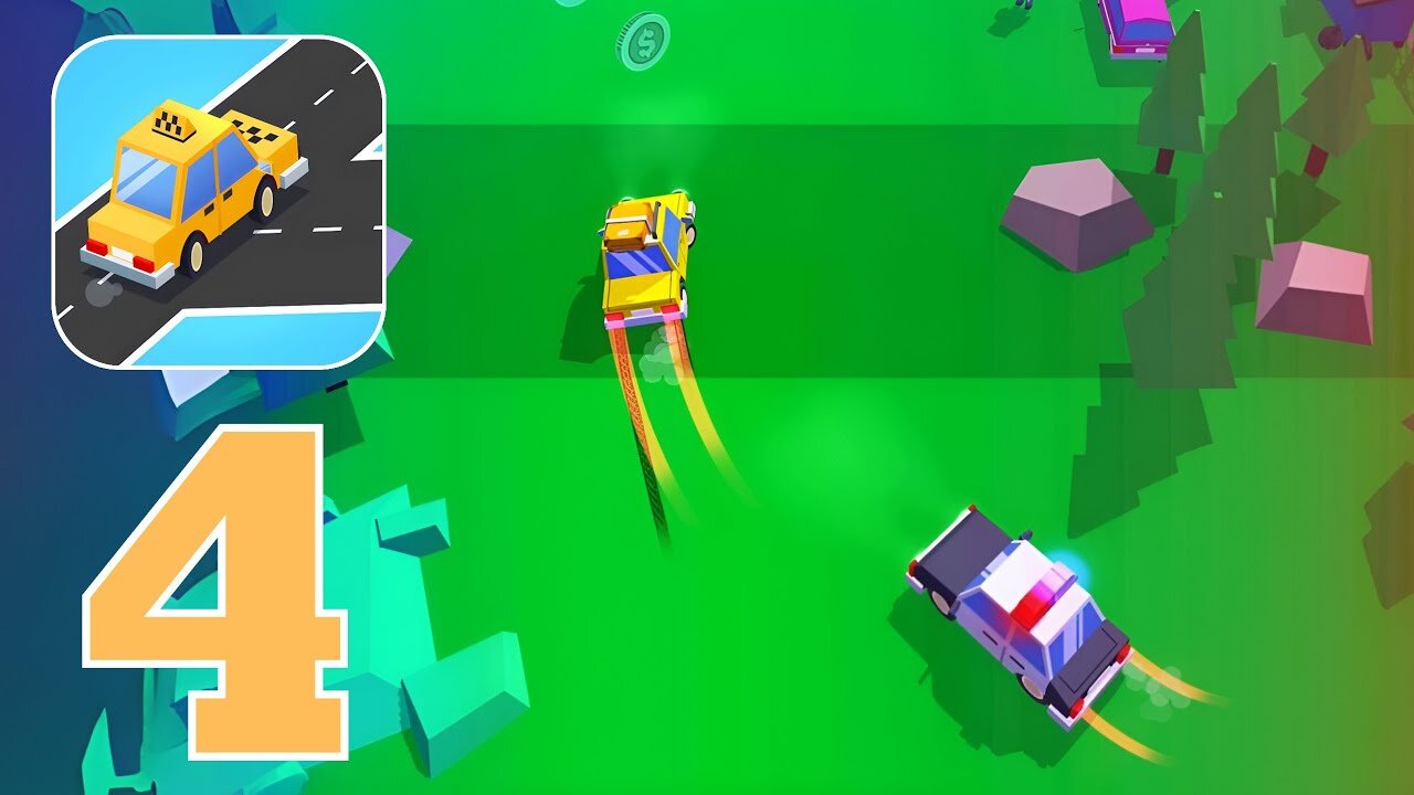 Taxi Run: Traffic Driver - Gameplay Walkthrough Part 4 - Level 61-80 (iOS, Android)