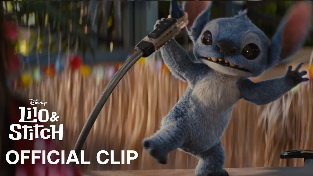 Lilo & Stitch | "Water Fight" Official Clip