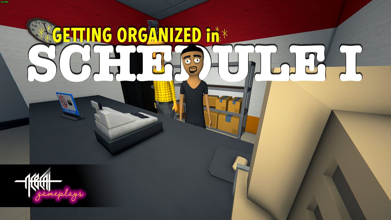Getting Organized in SCHEDULE I (Episode 6 - Part 1 of 2)
