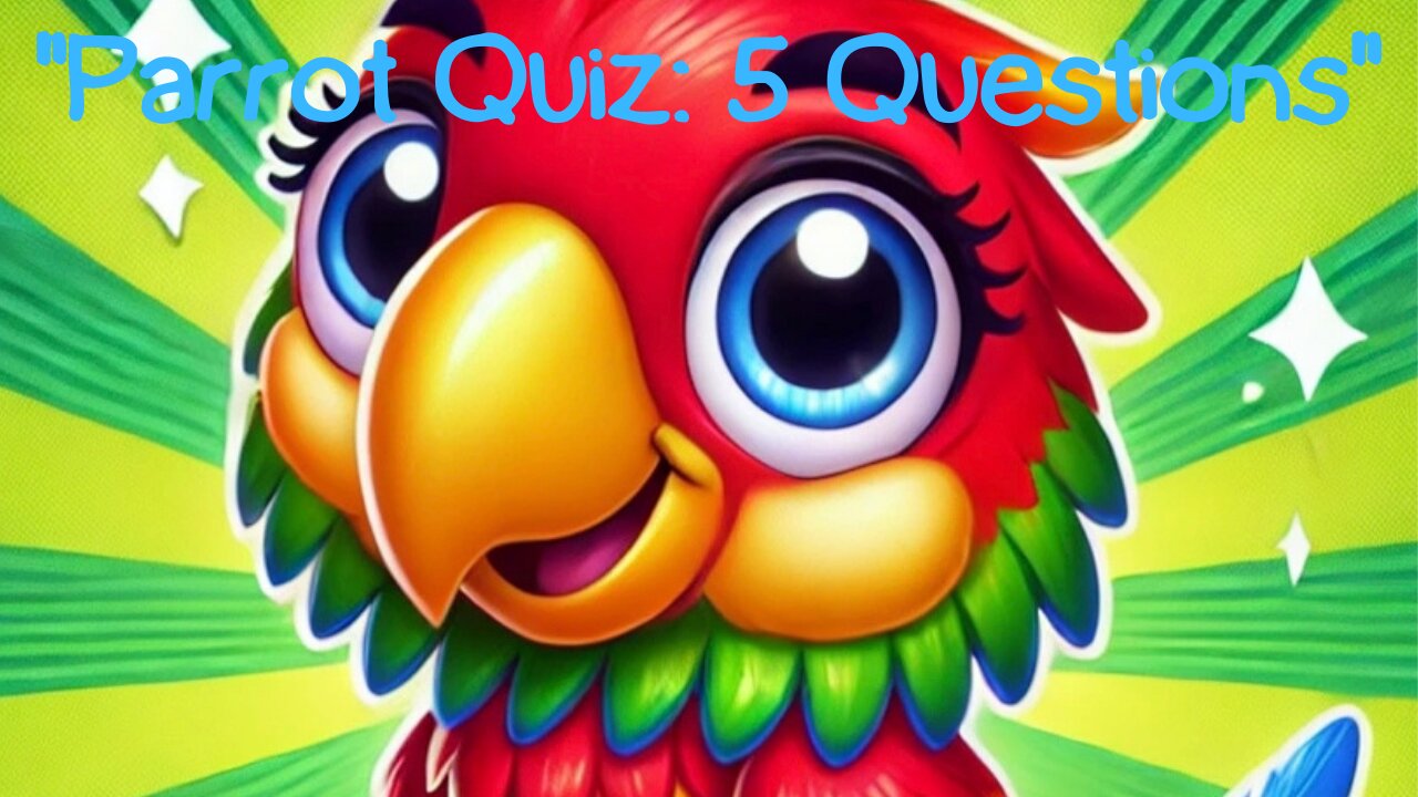 Parrot Quiz: 5 Fun Questions to Test Your Bird Knowledge