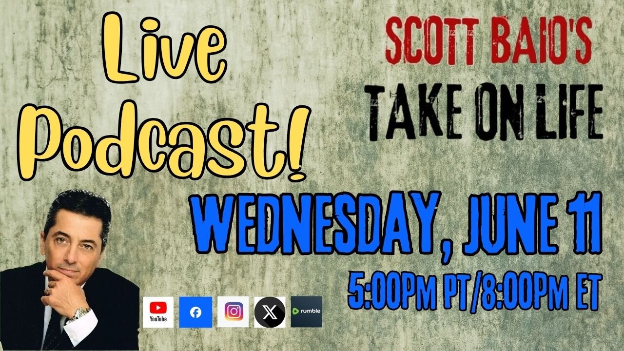 Scott Baio's Take On Life - Live Podcast