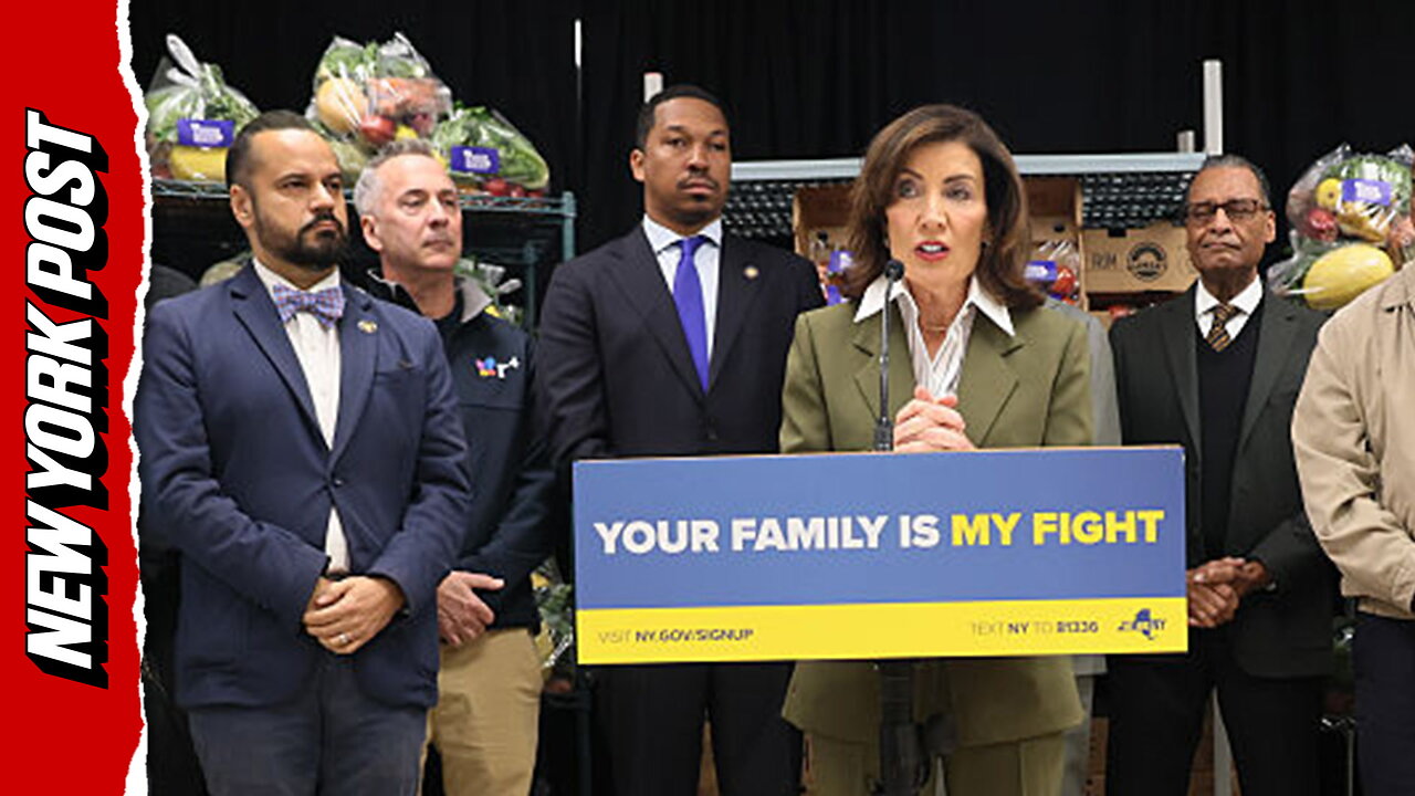 Governor Hochul makes a call to action as federal funding cuts threaten to halt SNAP benefits