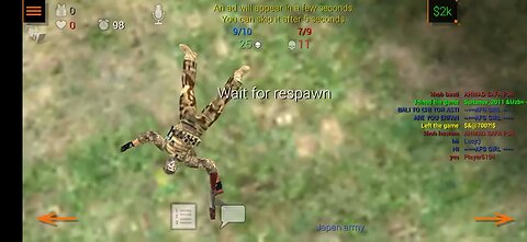 Special forces group 2 online full match 🇯🇵( Japanese player)