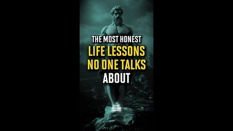 The Most Honest Life Lessons No One Talks About