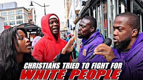 CHRISTIANS TRIED TO FIGHT FOR WHITE PEOPLE SALVATION BUT THE BIBLE SAID THIS #VIRAL #TRENDING