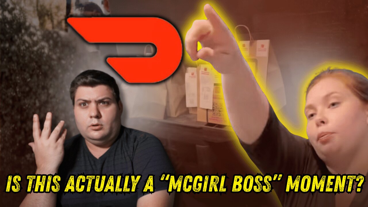 McGirl Boss? Dasher Takes Over McDonald’s During DoorDash Meltdown 🔥