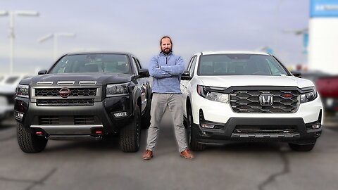 TOUGH CHOICE! //2026 Nissan Frontier vs 2026 Honda Ridgeline//