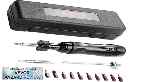 VEVOR Torque Screwdriver 1/4" Drive Screwdriver Torque Wrench Electrician Torque Review