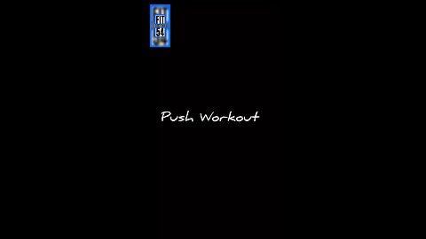 Push workout