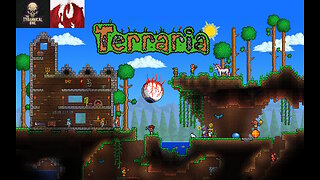 Terraria (PC) Co-Op with Nisidomus - Surviving The First Day