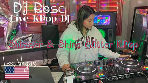 KPop DJ Rose Plays Shimmer & Shine Glitter K-pop Girl Group Only Mix LIVE Music!