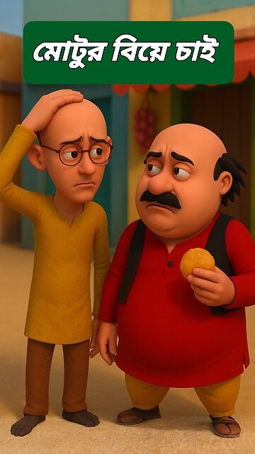 মোটুর বিয়ে চাই অভিযান | পাতলুর মাথায় হাত! | Motu Patlu Funny Bangla Cartoon
