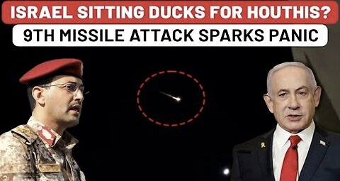 Houthis Launch 9th Attack On Israel In Two Weeks, Sirens & SOS On Phones Scare Israelis