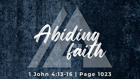 Abiding Faith
