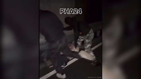 Skinheads beat up a pedophile