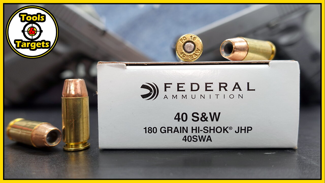 PRE-Post!...Federal Classic Hi-Shok .40 S&W Self-Defense AMMO Ballistic Gel Test & Review!