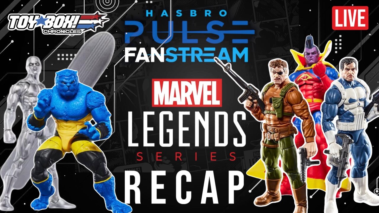 Marvel Legends Fanstream Recap | Toy Box Chronicles