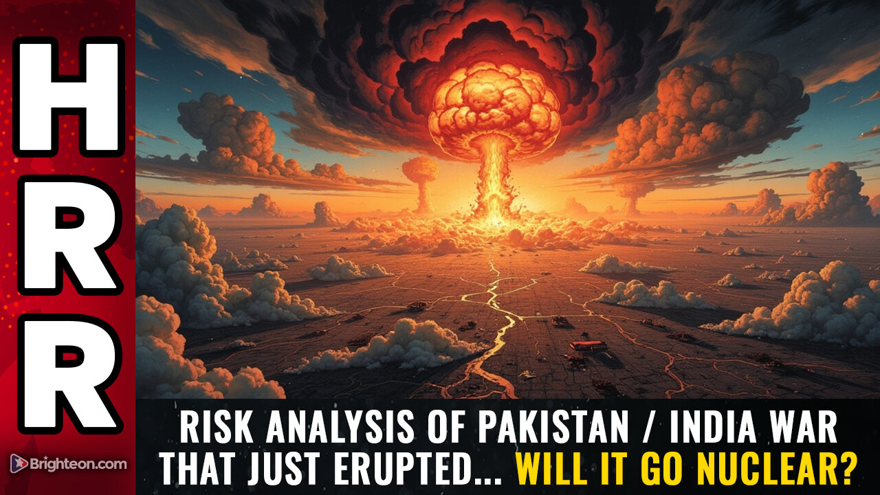 RISK ANALYSIS of Pakistan / India war that just erupted... will it go NUCLEAR?
