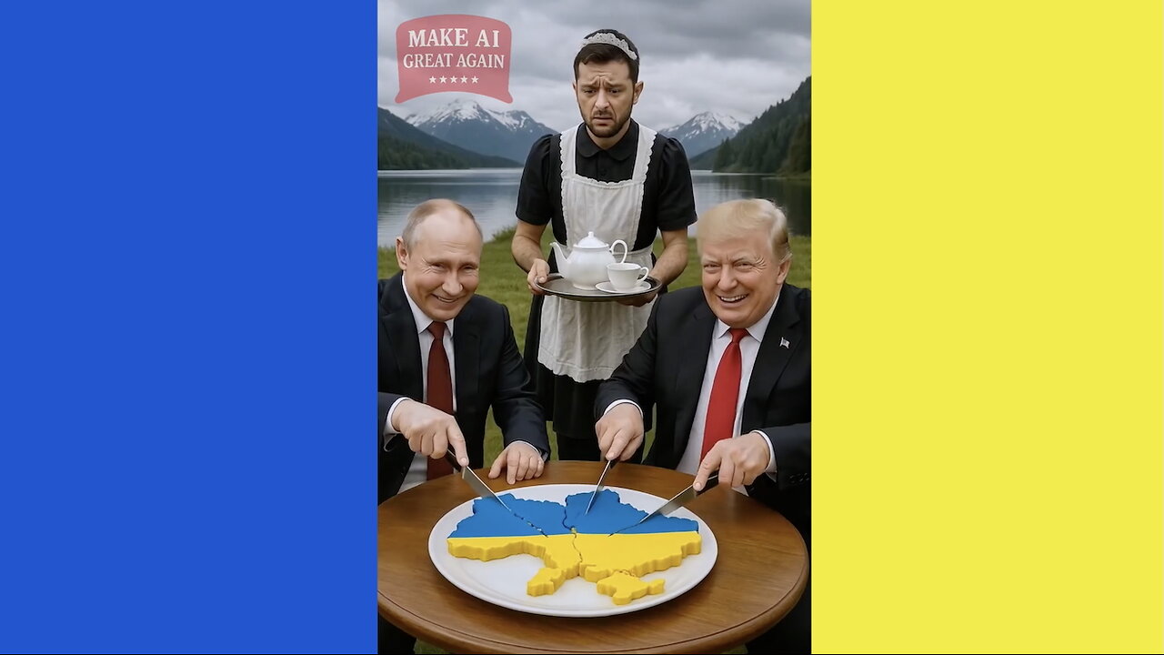 UKRAINE's Partition between RUSSIA and USA on the Table