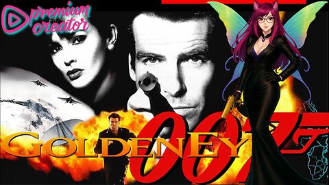 Agent Purrfect Pixie 007 GoldenEye "Shaken, Not Stirred."