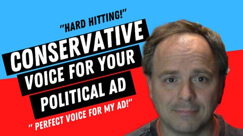 How to do an American male voice over for your political campaign?