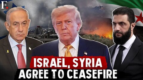 US Announces Ceasefire Between Israel & Syria After Sectarian Clashes, Strikes |N18G