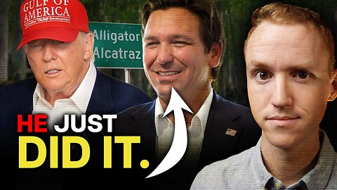 DeSantis Just Beat the System with THIS Power Move. (Alligator Alcatraz Update)