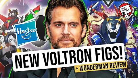 Hasbro Voltron Figures Announced + Wonder Man Review | Pixels, Plastic, Ink!