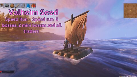 Valheim Seed - Speed run 5 bosses, 2 mini bosses and all traders - cQ6hPSLM2M