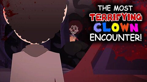 The most TERRIFYING clown encounter!!! - 3 True Horror Stories Animated
