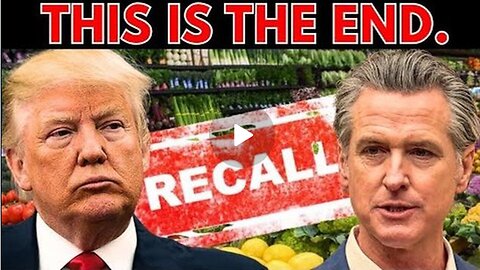 🚨 Doomsday Incoming Newsom’s Plan EXPOSED | Our Food Supply Is TOXIC!
