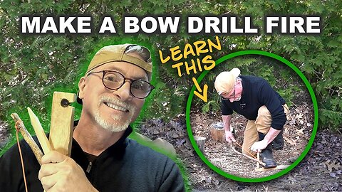 Do you need a Ferro Rod on ALONE The Bow Drill Fire Starting Method