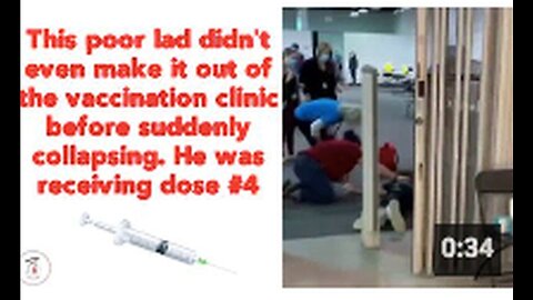 "Young Boy Collapses Immediately After Receiving Vaccination at Clinic"