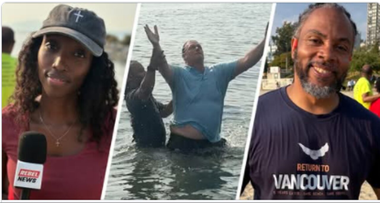 Street preacher — assaulted by LGBTQ+ mob in Vancouver — returns to baptize in peace