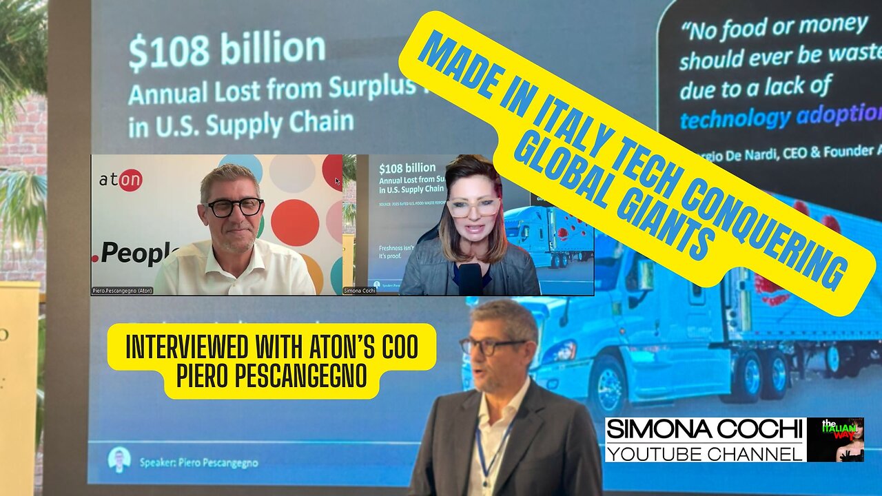 Made in Italy Tech Conquering Global Giants | Aton’s COO Piero Pescangegno Interview